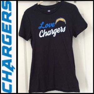 NWOT NFL Girl’s Chargers Tee